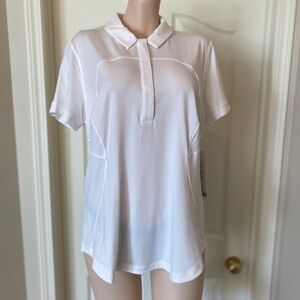 Lululemon short sleeve Polo Top, Size 12 NWT